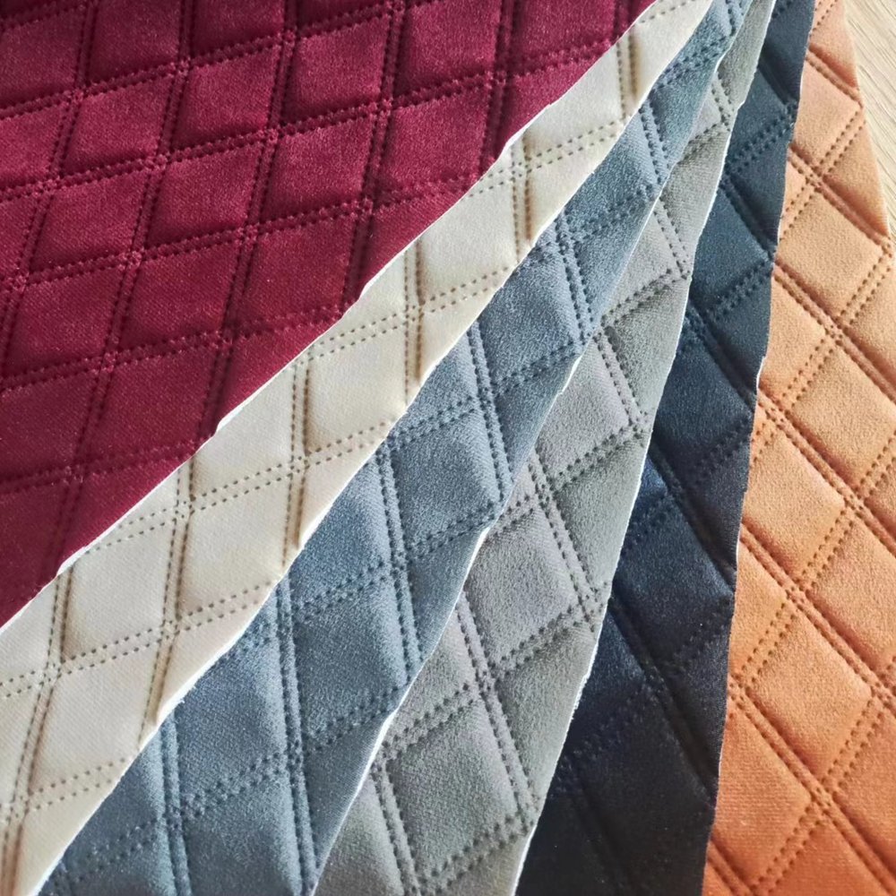 150cm Width 100% Polyester Sandwich Mesh Fabric For Car Seat Cover