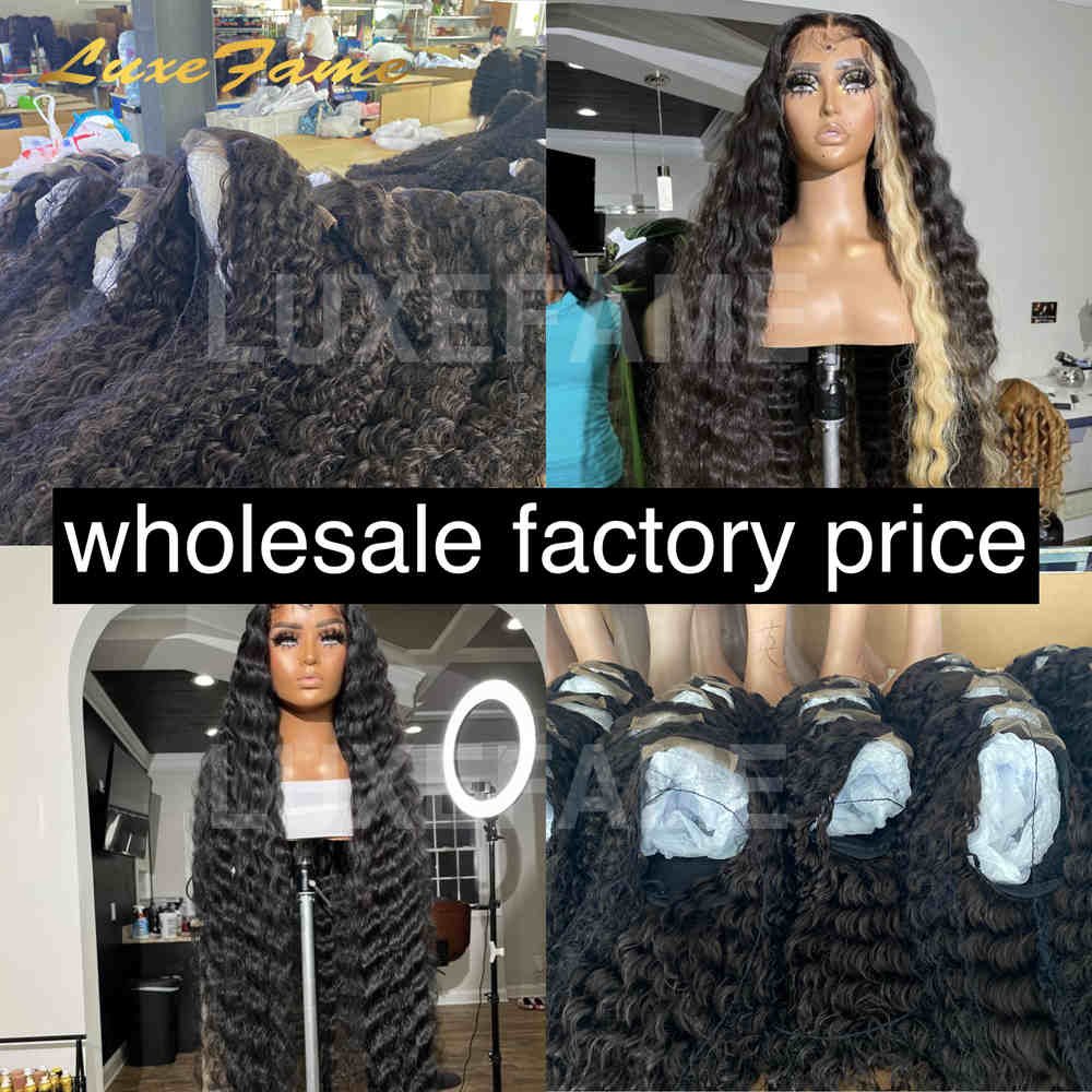 Free Sample HD Transparent Full Lace Wig,Human Hair Transparent 360 Lace Frontal Wigs, 360 Full Lace Cambodian Weaves And Wigs