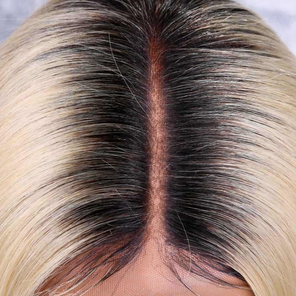 Virgin Cuticle Aligned Human Hair Blond Hd Lace Front Wig bodywave 613 Frontal Wigs vendors For Black Women