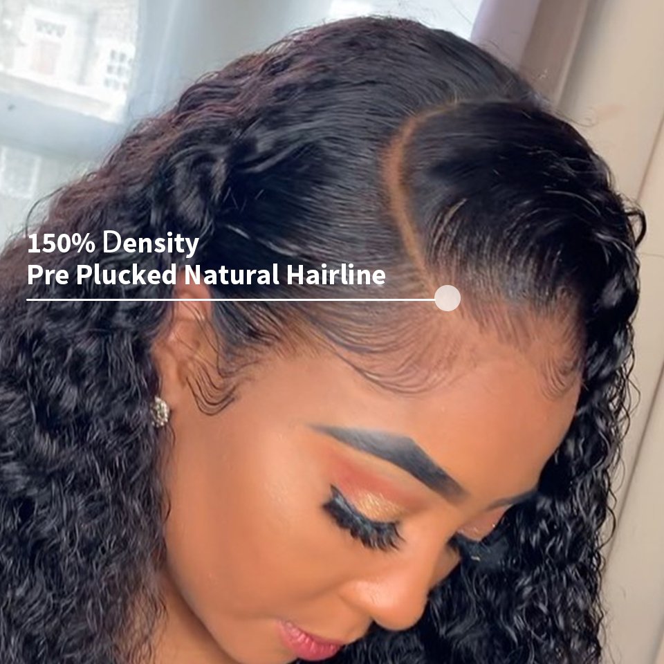 Kinky Curly Short Bob Wigs Raw Brazilian Human Hair Lace Front Wigs For Black Women Glueless Full HD Lace Frontal Wig Human Hair
