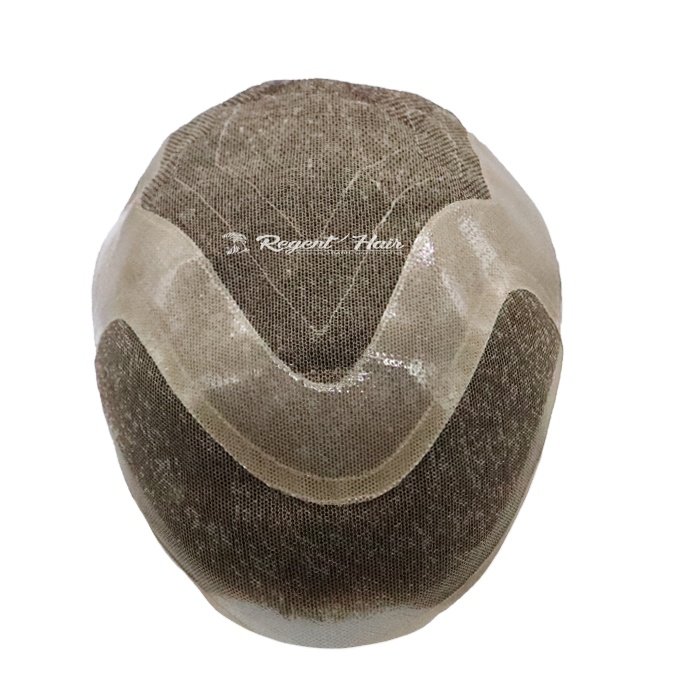High Class Invisible Hairline Breathable Super Thin Swiss Lace Toupee Human Hair Toupee System Men INDIAN Style Unit Technique