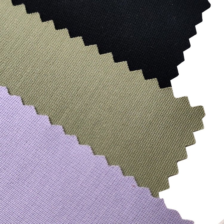 OEM Knit Fabric Factory Customize 40% Eco Cosy 11% Modal 44% Nylon 5% Spandex Rib Jersey Fabric for Sweater Dress Garment