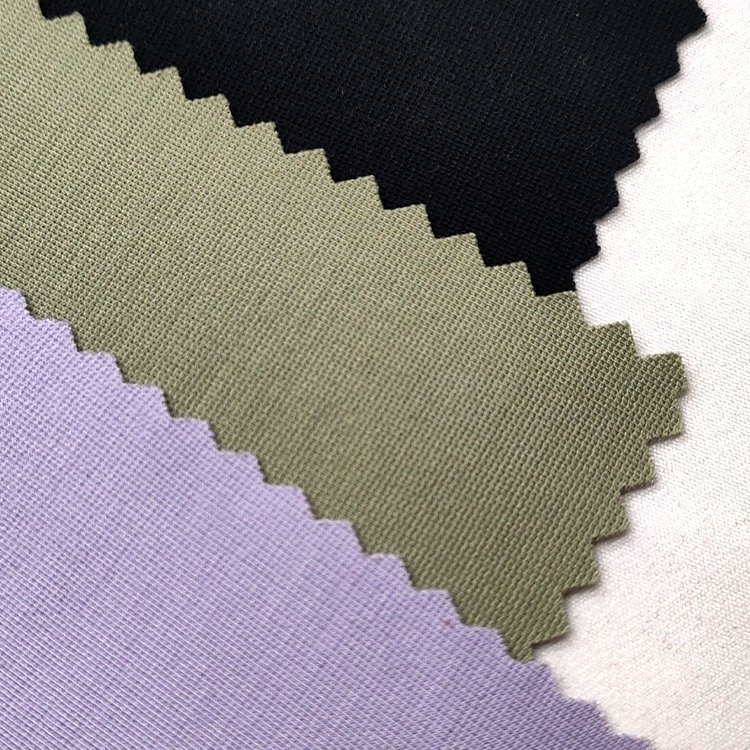 OEM Knit Fabric Factory Customize 40% Eco Cosy 11% Modal 44% Nylon 5% Spandex Rib Jersey Fabric for Sweater Dress Garment