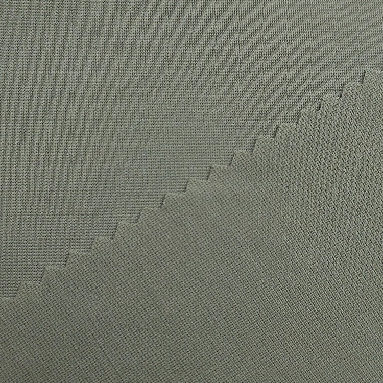 OEM Knit Fabric Factory Customize 40% Eco Cosy 11% Modal 44% Nylon 5% Spandex Rib Jersey Fabric for Sweater Dress Garment