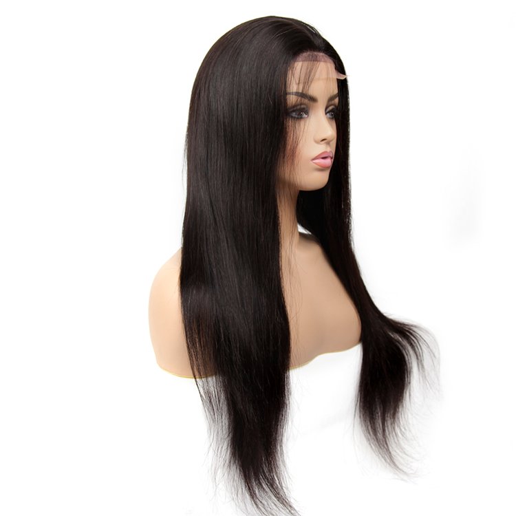 Transparent Human Hair Lace Wigs Vendor Pre Plucked Hd Frontal Lace Wig Brazilian Human Raw Virgin Hair Extension Wholesale