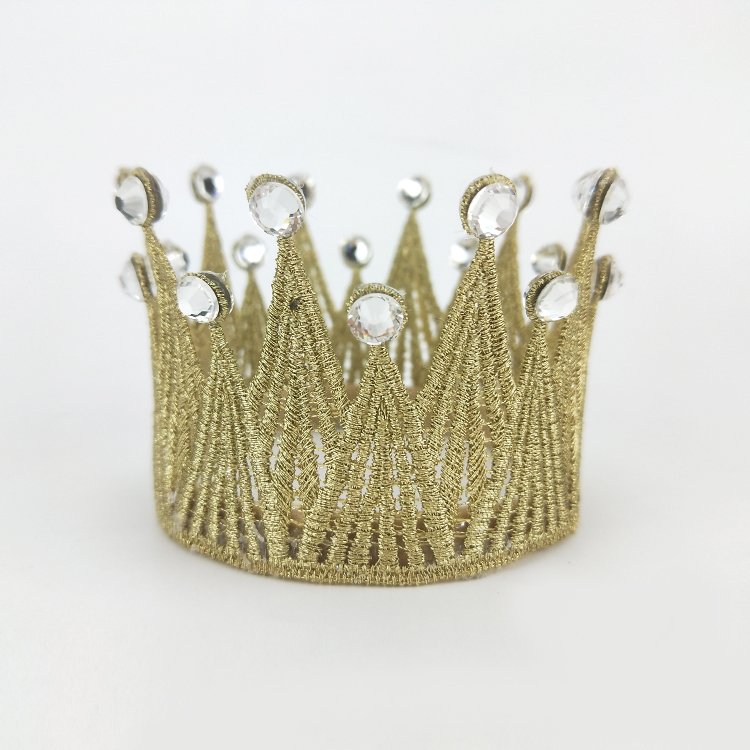 High Quality Gold Hollowed Polyester Embroidery Guipure Lace Trim Factory Direct Ribbon Accessory Garments Gowns Dresses