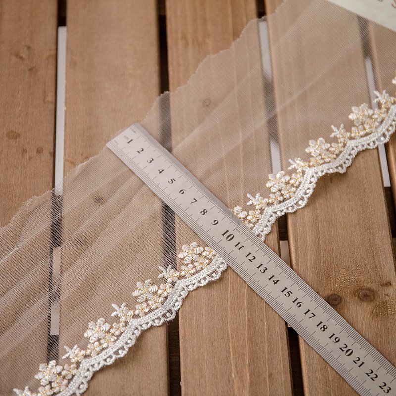 Embroidery Lace 3d Embroidery Colorful Flowers Gauze Embroidery Underwear Lace Lace Fabric