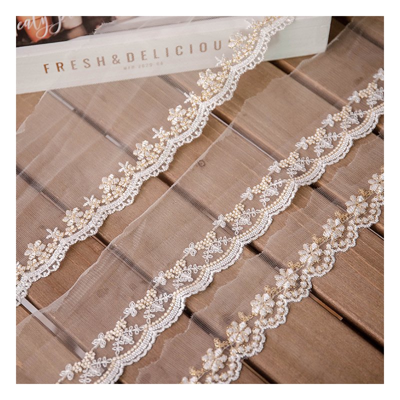 Embroidery Lace 3d Embroidery Colorful Flowers Gauze Embroidery Underwear Lace Lace Fabric