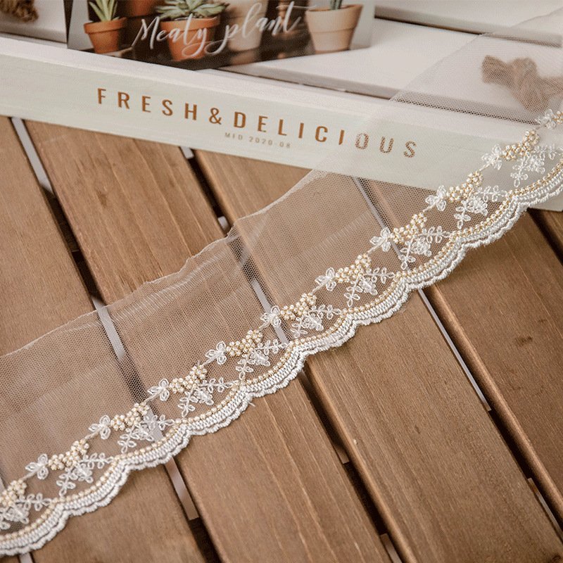 Embroidery Lace 3d Embroidery Colorful Flowers Gauze Embroidery Underwear Lace Lace Fabric