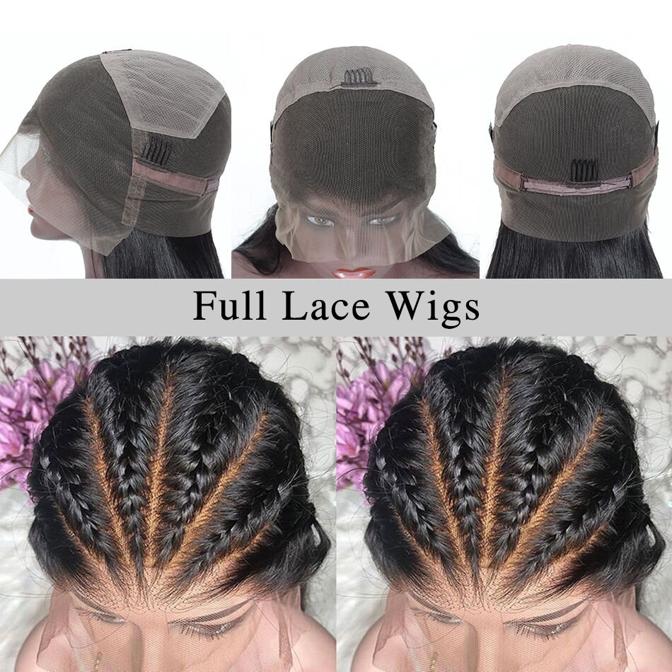 200% Perruque Full Lace Straight Hd Wig 180 densite 10 a Perruque Lace Frontal Peruvienne Transparent Hd