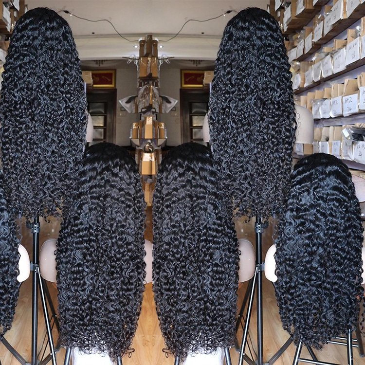 Grade 11A raw Virgin cambodian hair wigs human hair natural 13x4 hd human hair lace front burmese curly wig