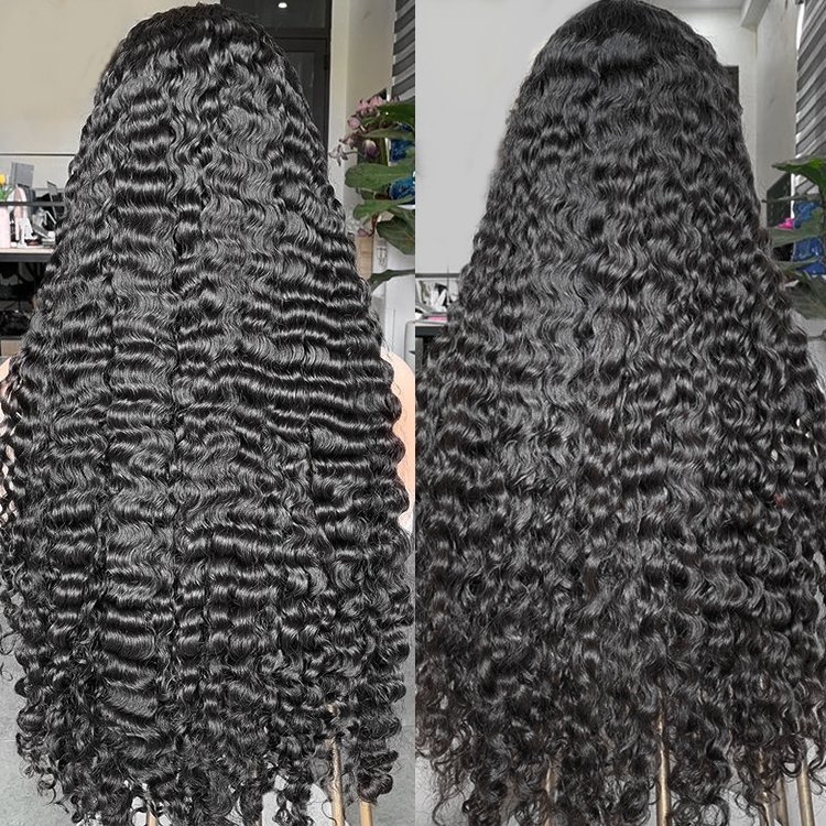 Grade 11A raw Virgin cambodian hair wigs human hair natural 13x4 hd human hair lace front burmese curly wig