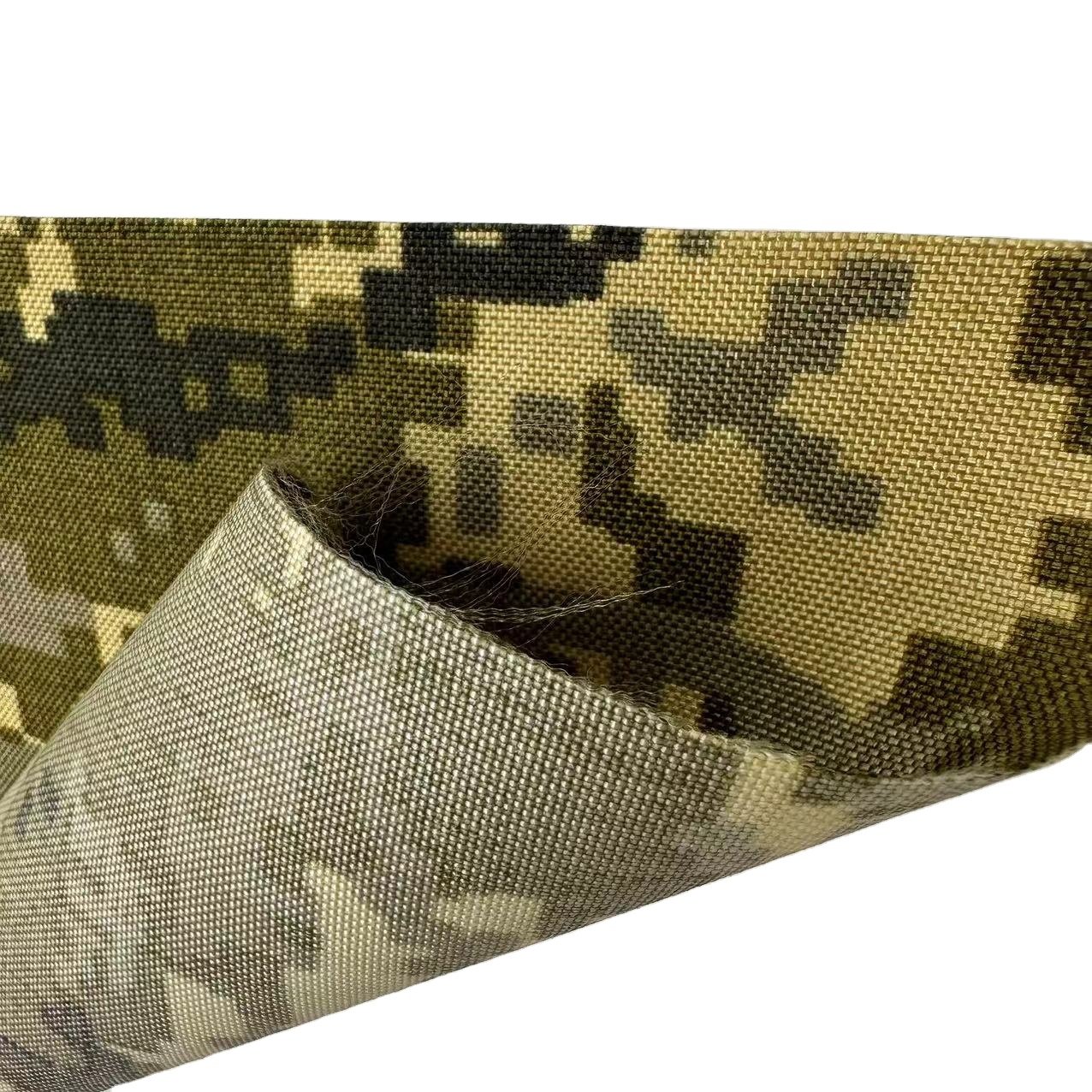 1000D 100% Polyester Camouflage Oxford Fabric with Waterproof/Flame Retarend PU Coating