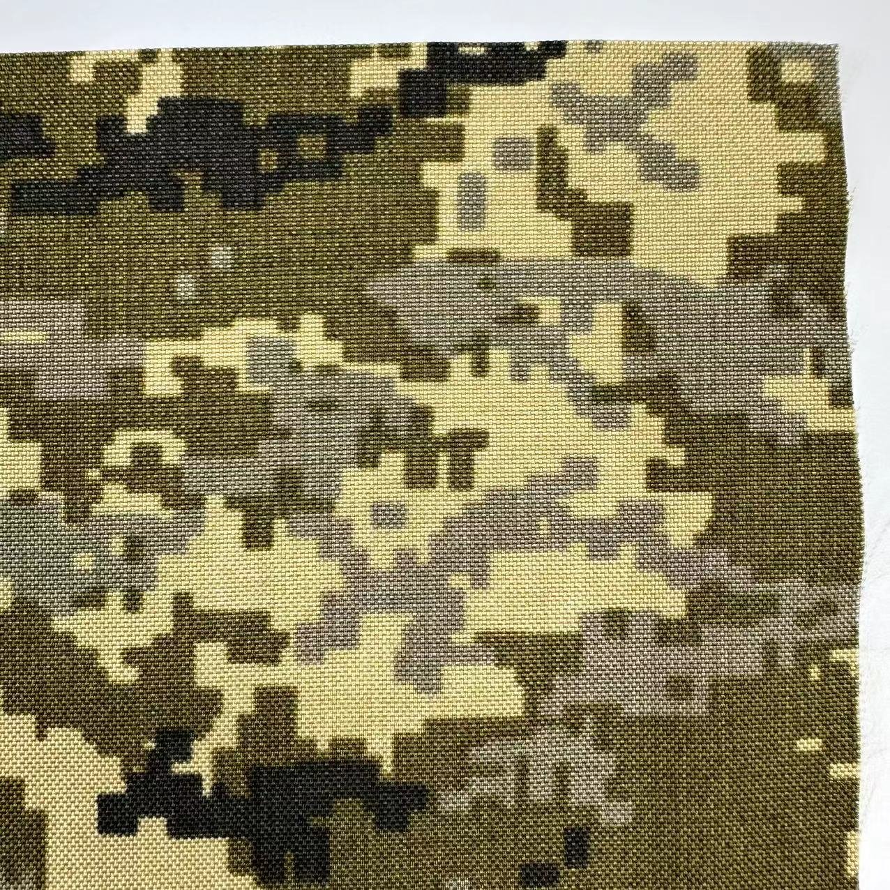 1000D 100% Polyester Camouflage Oxford Fabric with Waterproof/Flame Retarend PU Coating