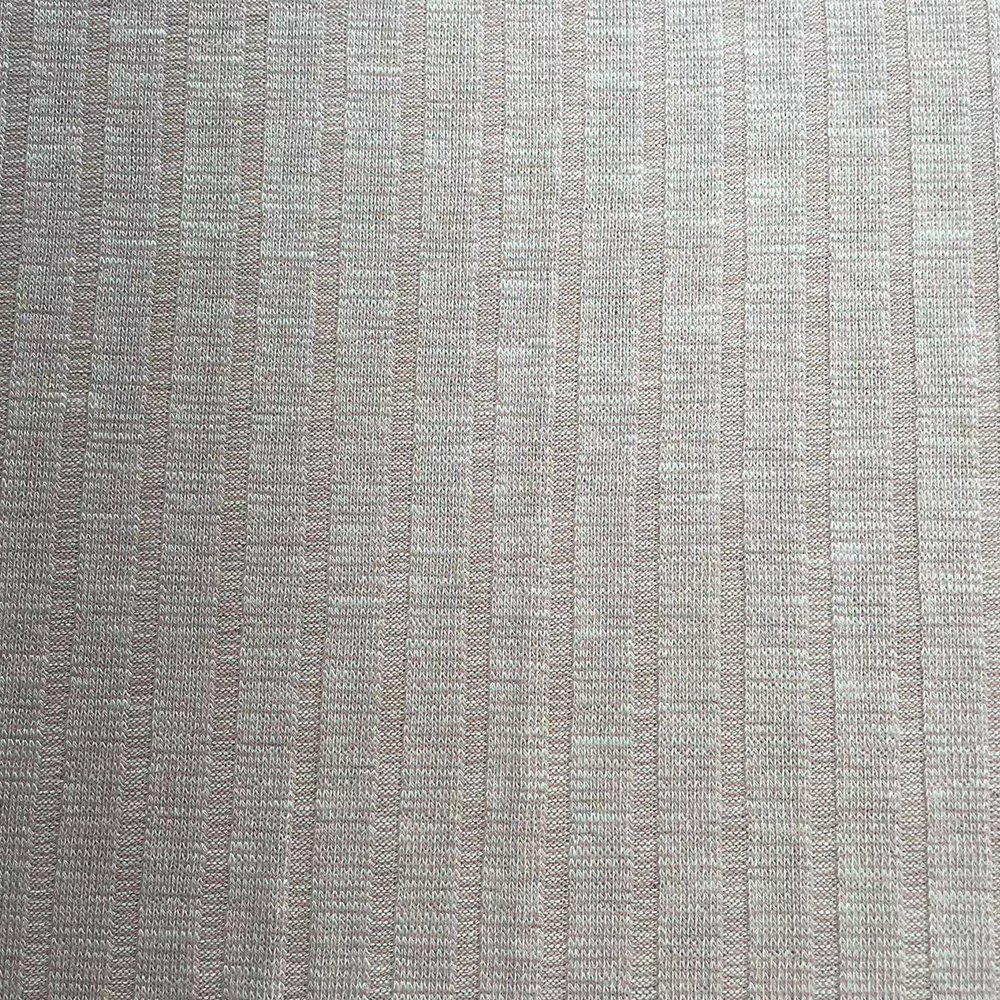 240GSM Customized Casual Fabric Supplier 8*3 Rib Fabric Knit Polyester Modal Fabric for Clothing