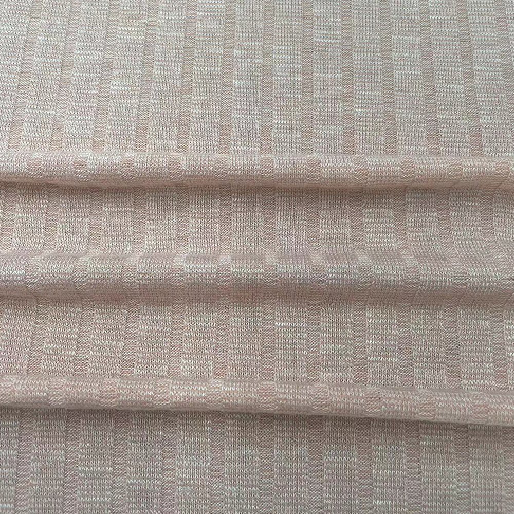 240GSM Customized Casual Fabric Supplier 8*3 Rib Fabric Knit Polyester Modal Fabric for Clothing