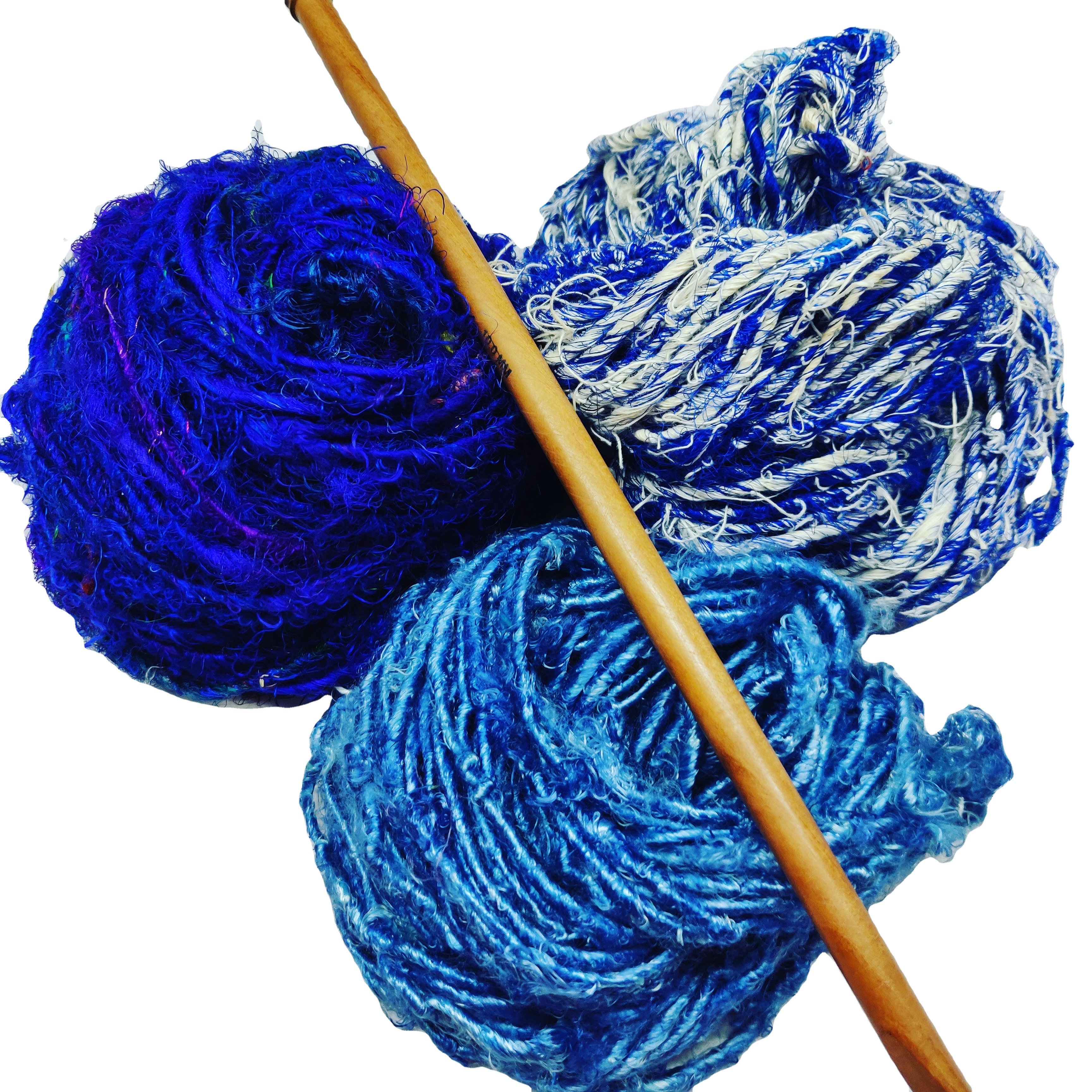 Recycled Linen Yarn eco friendly sustainable for macrame knitting crochet art & craft weaving jewellery tufting carpet yarn