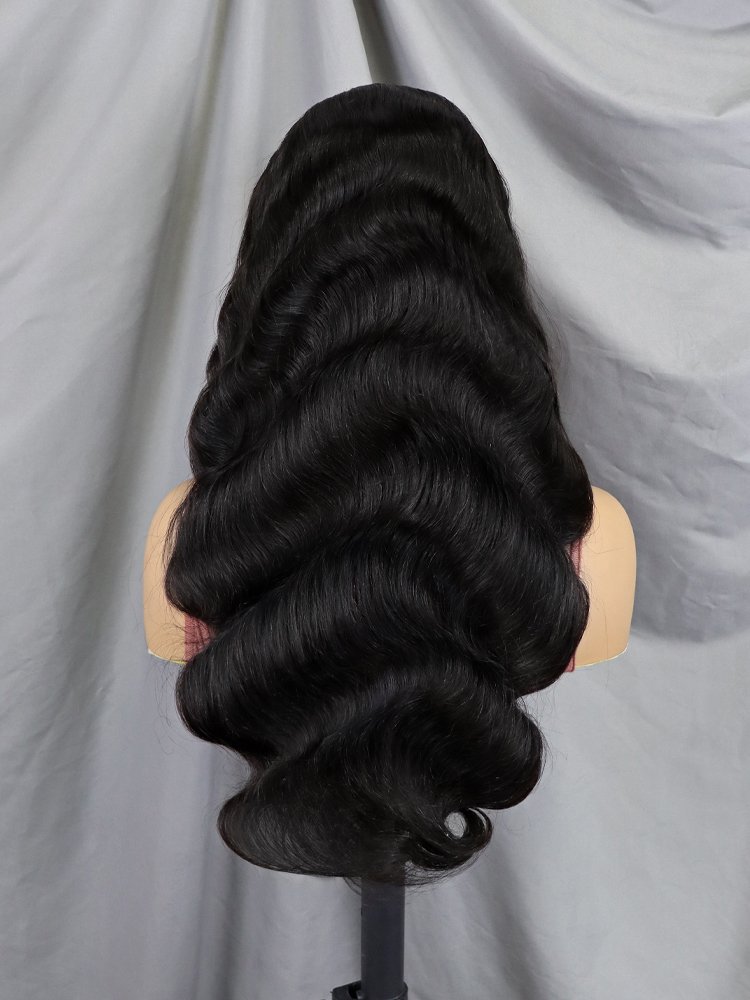 Wholesale Cuticle Aligned Peruvian Hair Wigs Vendor Transparent Swiss Lace Front Wig 100% Virgin Human Hair Lace Frontal Wig