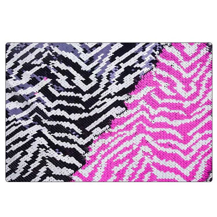 Recycled China Manufacturer Wholesale Fashion polychrome Hand reversible Sequin 3D Fabric Embroidery Luxury