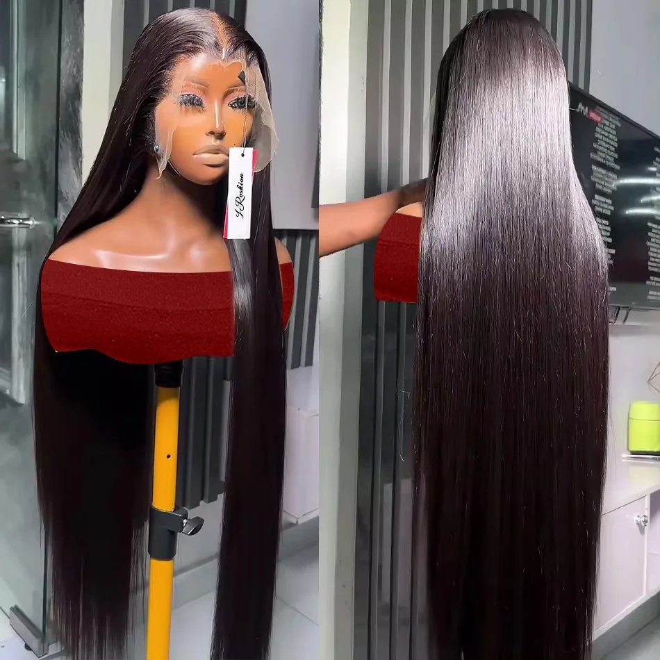 250% density 13x6 hd lace front wig,Natural human hair wigs with frontal raw vietnamese double drawn bone straight glueless wigs