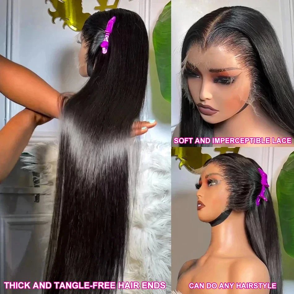250% density 13x6 hd lace front wig,Natural human hair wigs with frontal raw vietnamese double drawn bone straight glueless wigs