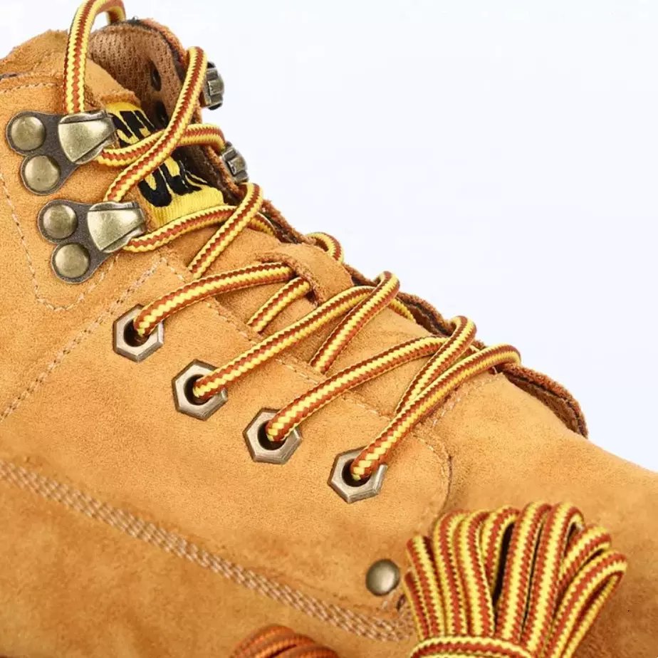 New Striped Double Color Shoe laces Boots Outdoor Adult Sport Round Sneaker Shoelaces