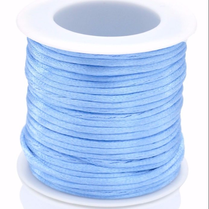 Nylon lacing Cord 3mm Silk Braided Cord