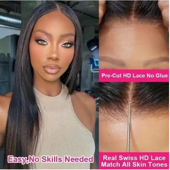Frontal Glueless Full Hd Lace Wig Cuticle Aligned Virgin Raw Indian Hair Wig Unprocessed 100% Full Lace Human Hair Wig