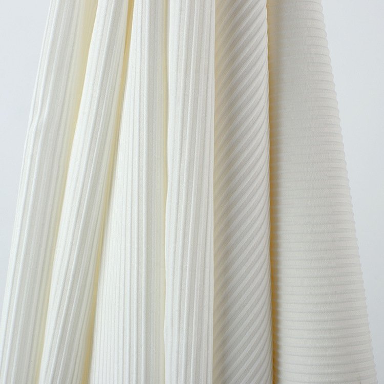 4 Way Stretch Nylon Spandex Athletic Fabric Ribbing Fabric for Sweatshirts Sports Yoga Vest