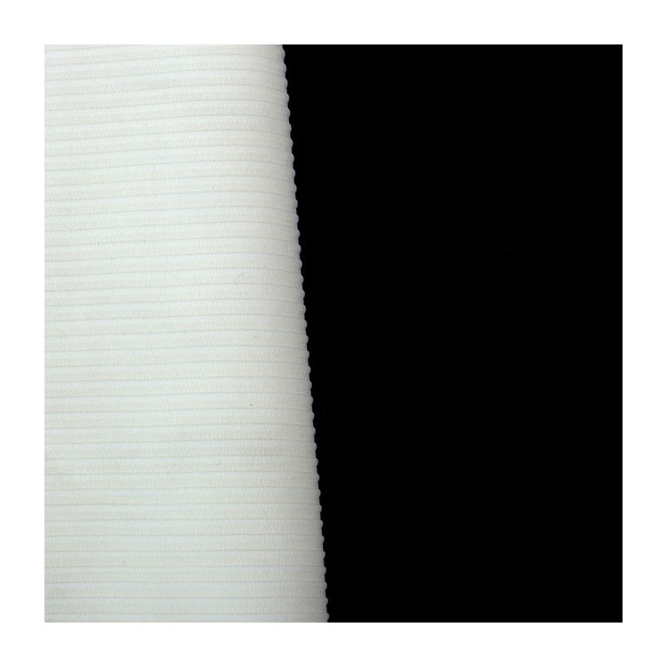 4 Way Stretch Nylon Spandex Athletic Fabric Ribbing Fabric for Sweatshirts Sports Yoga Vest