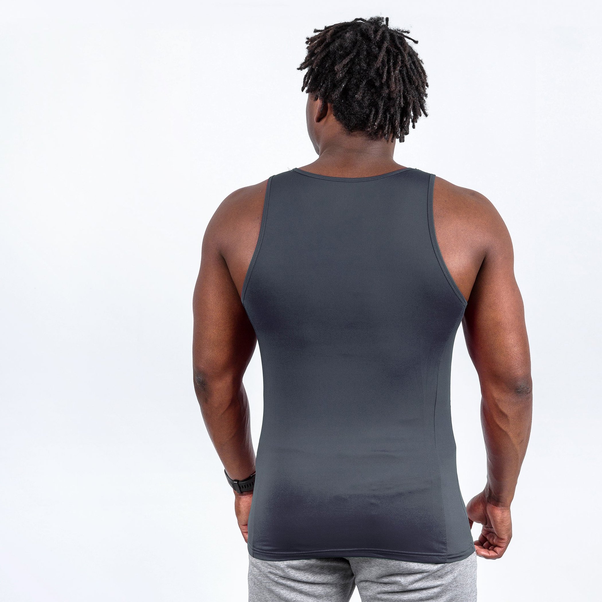 High Street Outer Washed Tank Top Men Washed Vintage Tshirt Vest Sleeveless Streetwear Hipster Tank Top Boxy T Shirt