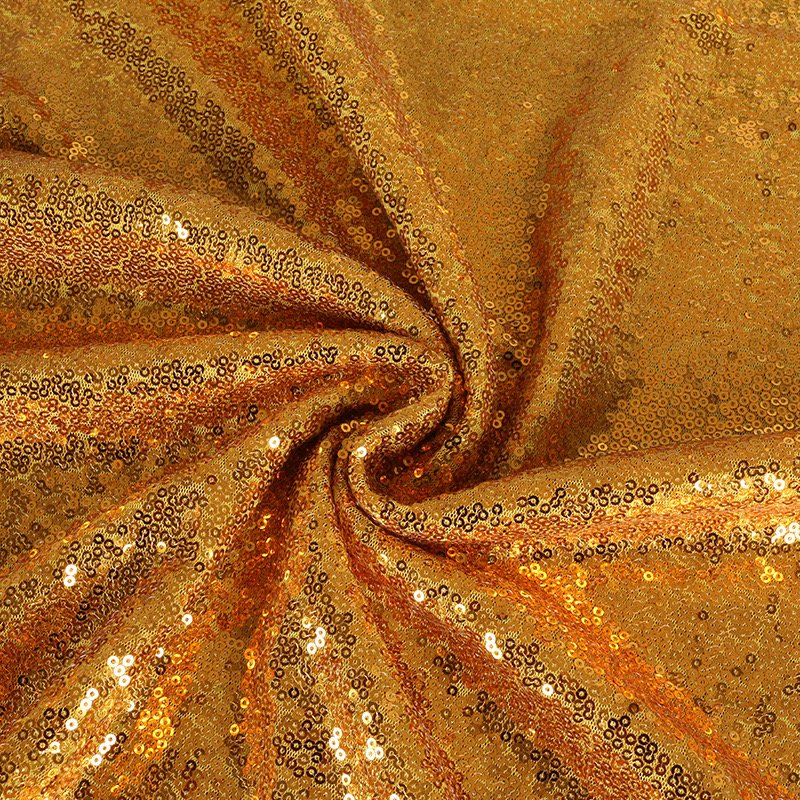 100% Polyester Glitter Sequin Non-woven fabric for tablecloth decoration wedding Stage costume Bow making DIY Handmade