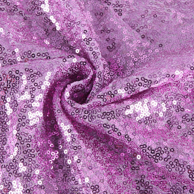 100% Polyester Glitter Sequin Non-woven fabric for tablecloth decoration wedding Stage costume Bow making DIY Handmade