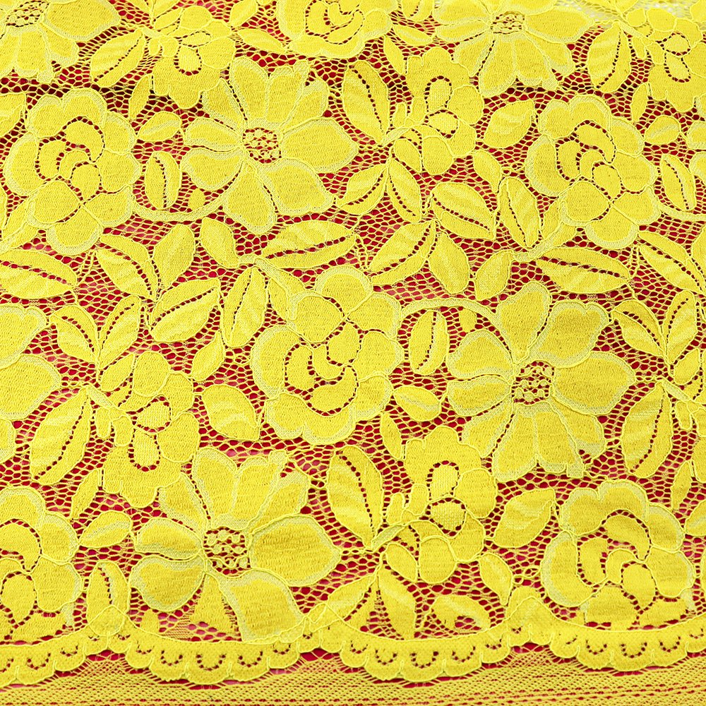 High Quality EMbroidery Lace Fabric Cotton Flower Lace Fabric For Women