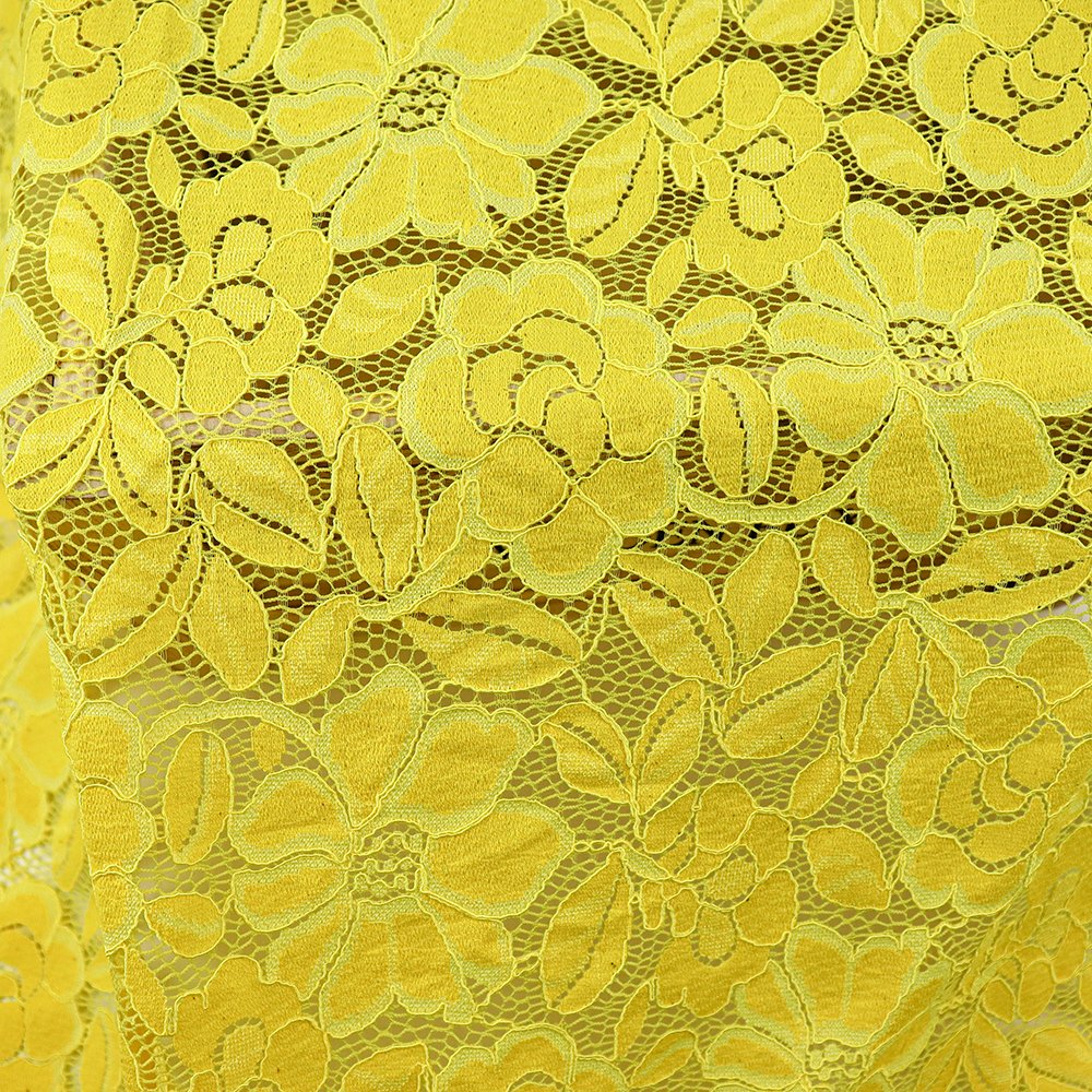 High Quality EMbroidery Lace Fabric Cotton Flower Lace Fabric For Women