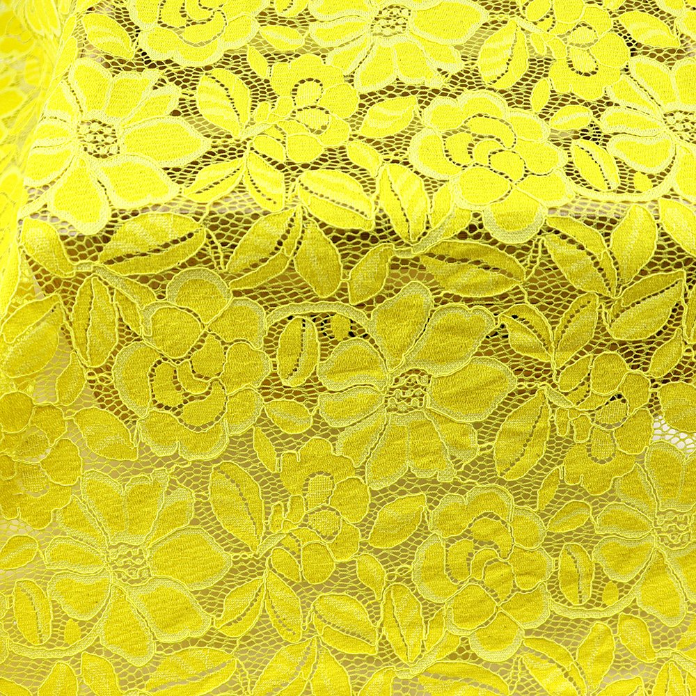 High Quality EMbroidery Lace Fabric Cotton Flower Lace Fabric For Women