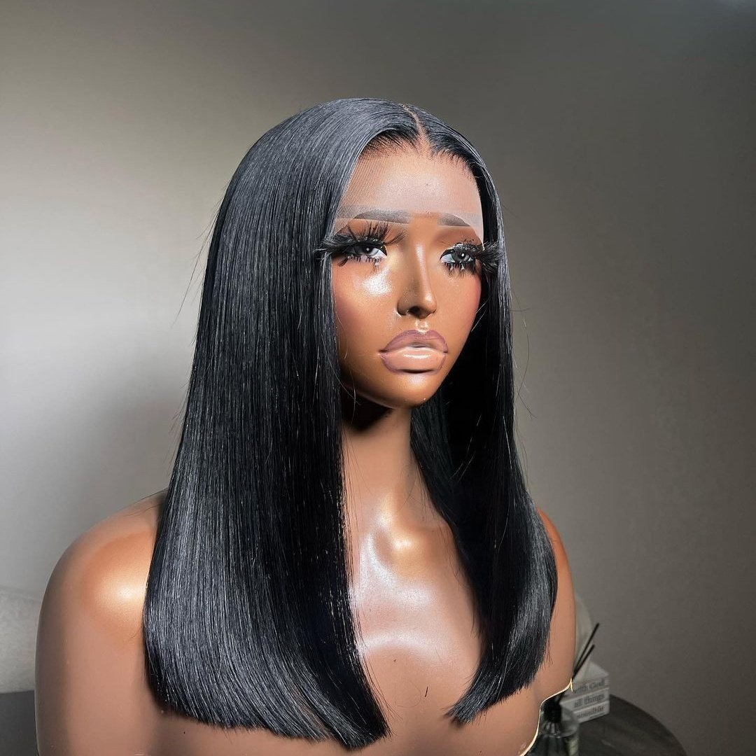Raw Temple Unprocessed Cuticle Aligned Bob Raw Vietnam Wig Vendors Wholesale Raw Luxury Hair 13x6 Hd Human Hair Lace Front Wigs