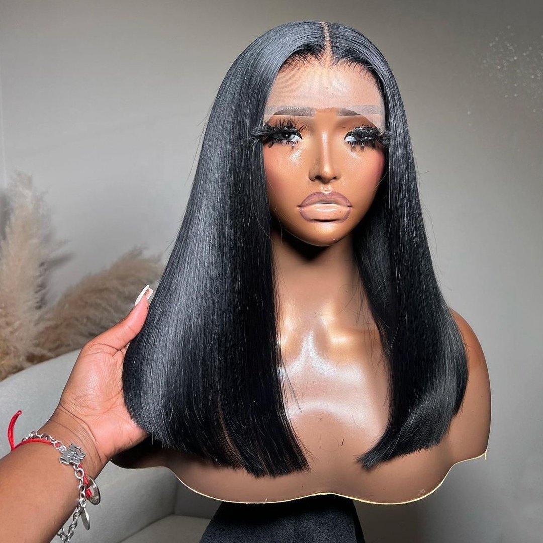 Raw Temple Unprocessed Cuticle Aligned Bob Raw Vietnam Wig Vendors Wholesale Raw Luxury Hair 13x6 Hd Human Hair Lace Front Wigs