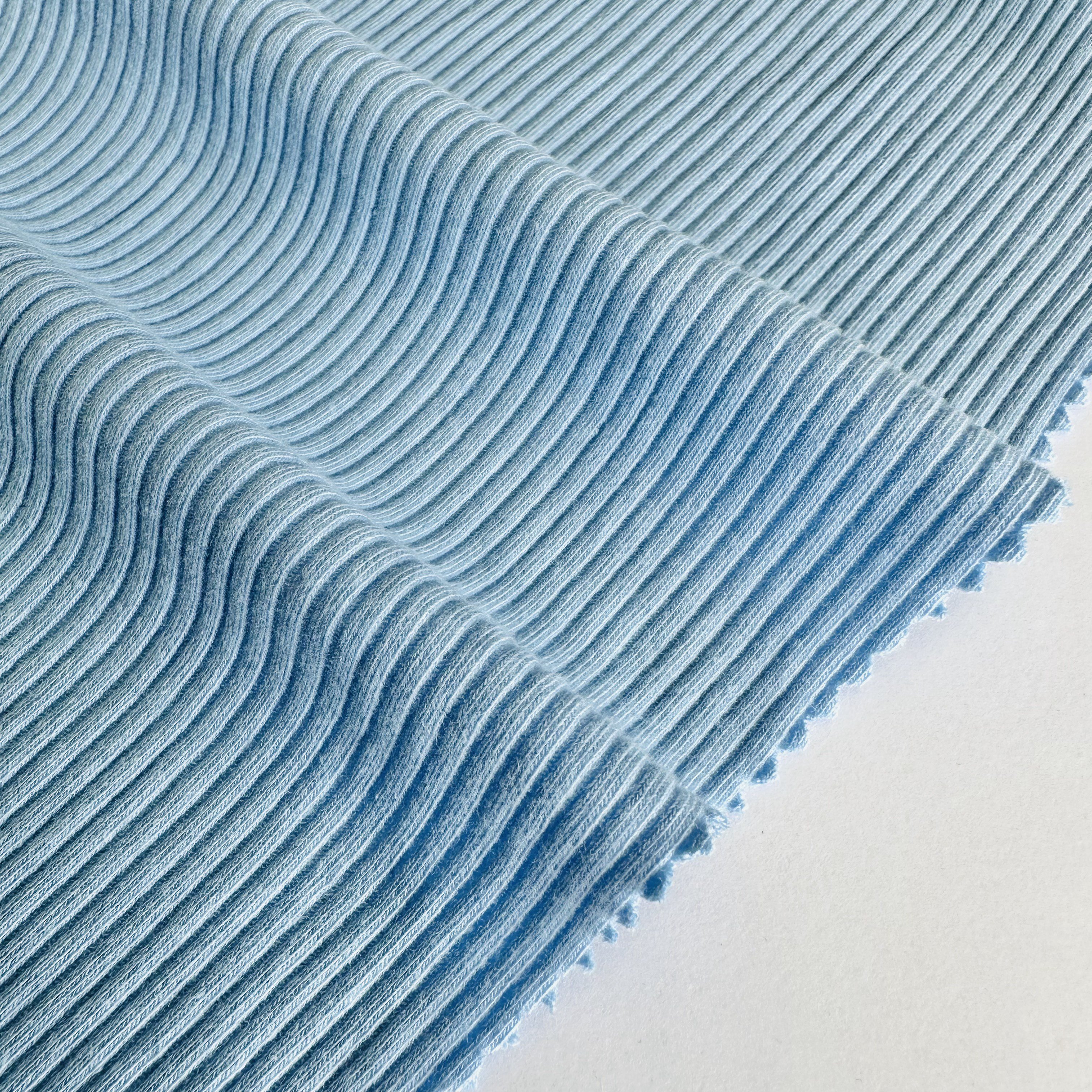 Best sell stretch 4*2 ribbed fabric cotton Polyester Spandex CVC Rib Knit Fabric For Sweater and Cuff