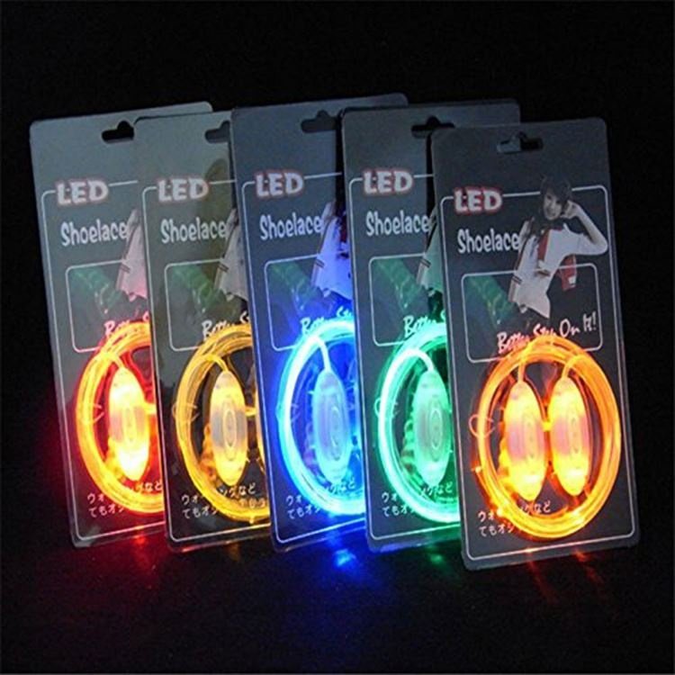 OME Custom Logo Length 85cm Shoelaces Fashion TPU Luminous Led Shoelaces White Shoe Laces For Cool Men