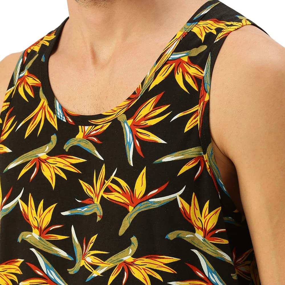 Men's Slim Fit Polyester Sports Tank Tops Bodybuilding Muscle Vest Fitness Sleeveless Singlets for Summer Running