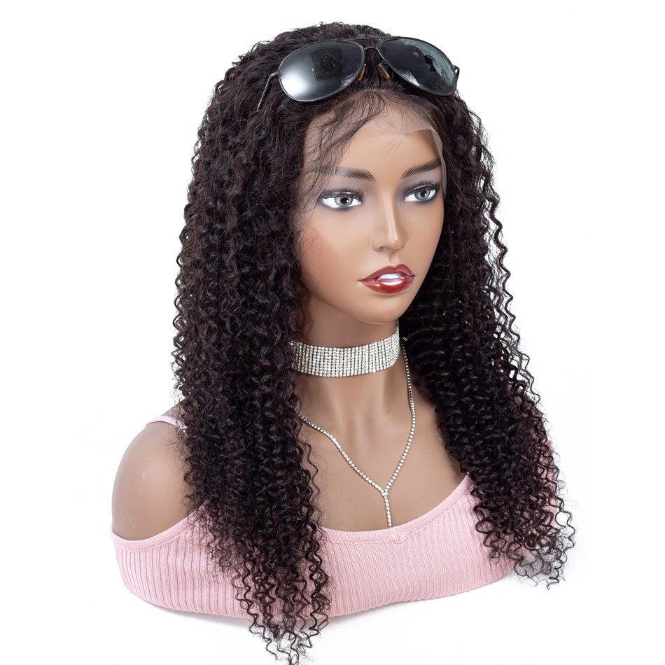 Curly Human hair Wigs Vendor 13X4 13X6 Hd Human Hair Lace Front Wigs Raw Indian Human Hair Lace Frontal Wigs For Black Women