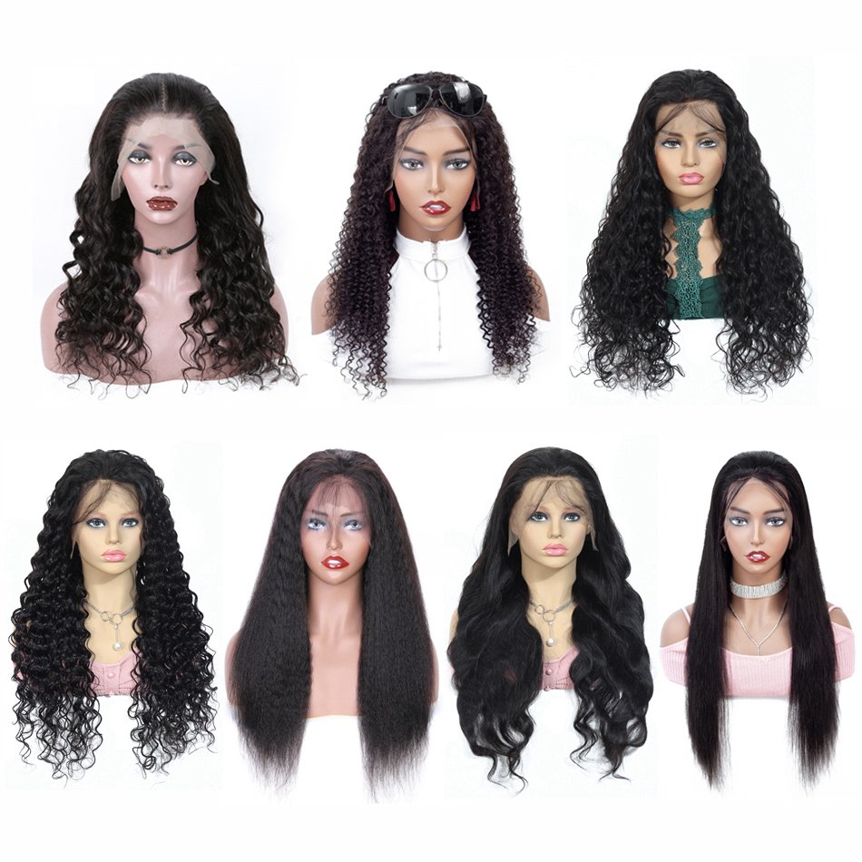 Curly Human hair Wigs Vendor 13X4 13X6 Hd Human Hair Lace Front Wigs Raw Indian Human Hair Lace Frontal Wigs For Black Women