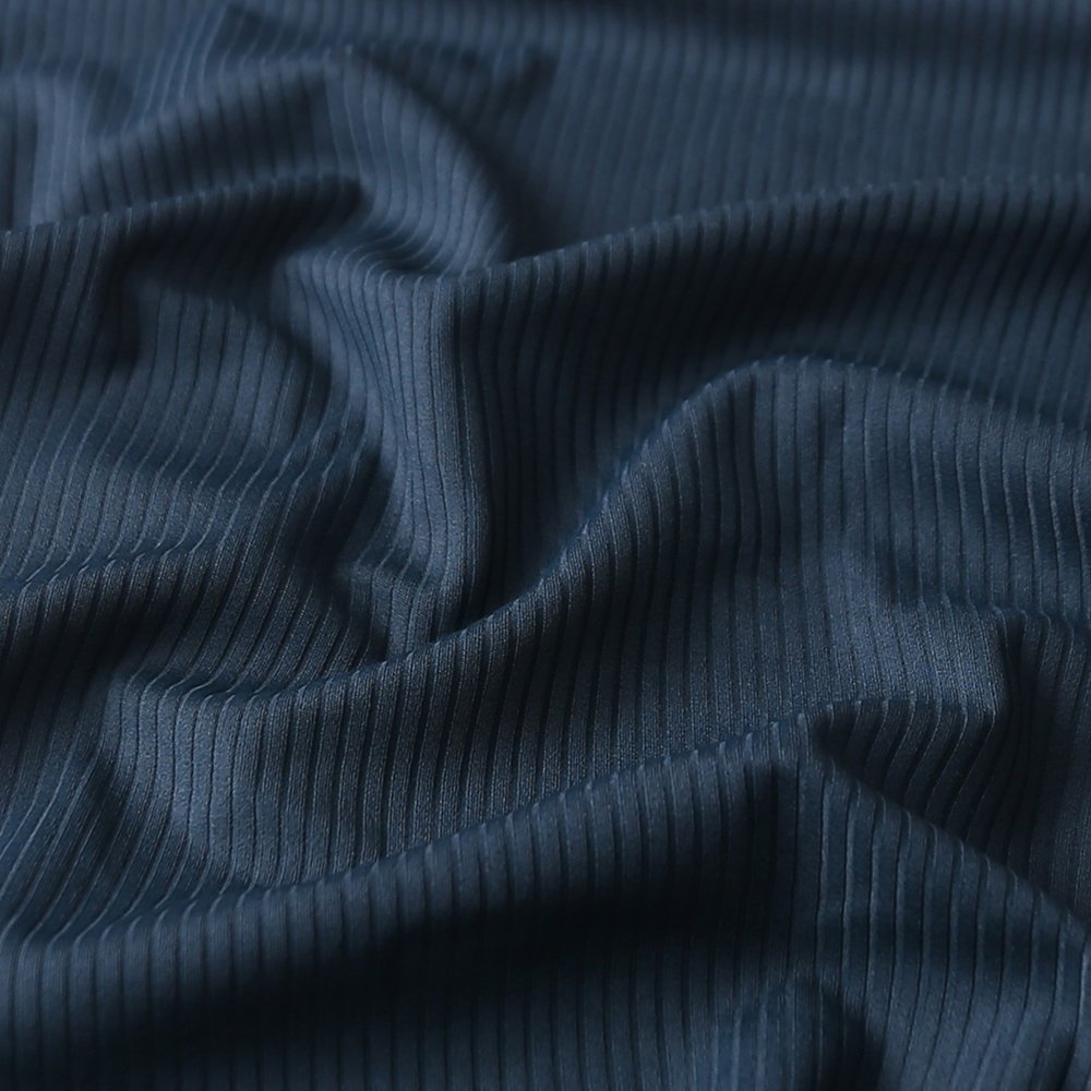 Nylon spandex 270g pit stripe knitted fabric high elasticity drawstring ribbed quick drying yoga clothes sports fabric