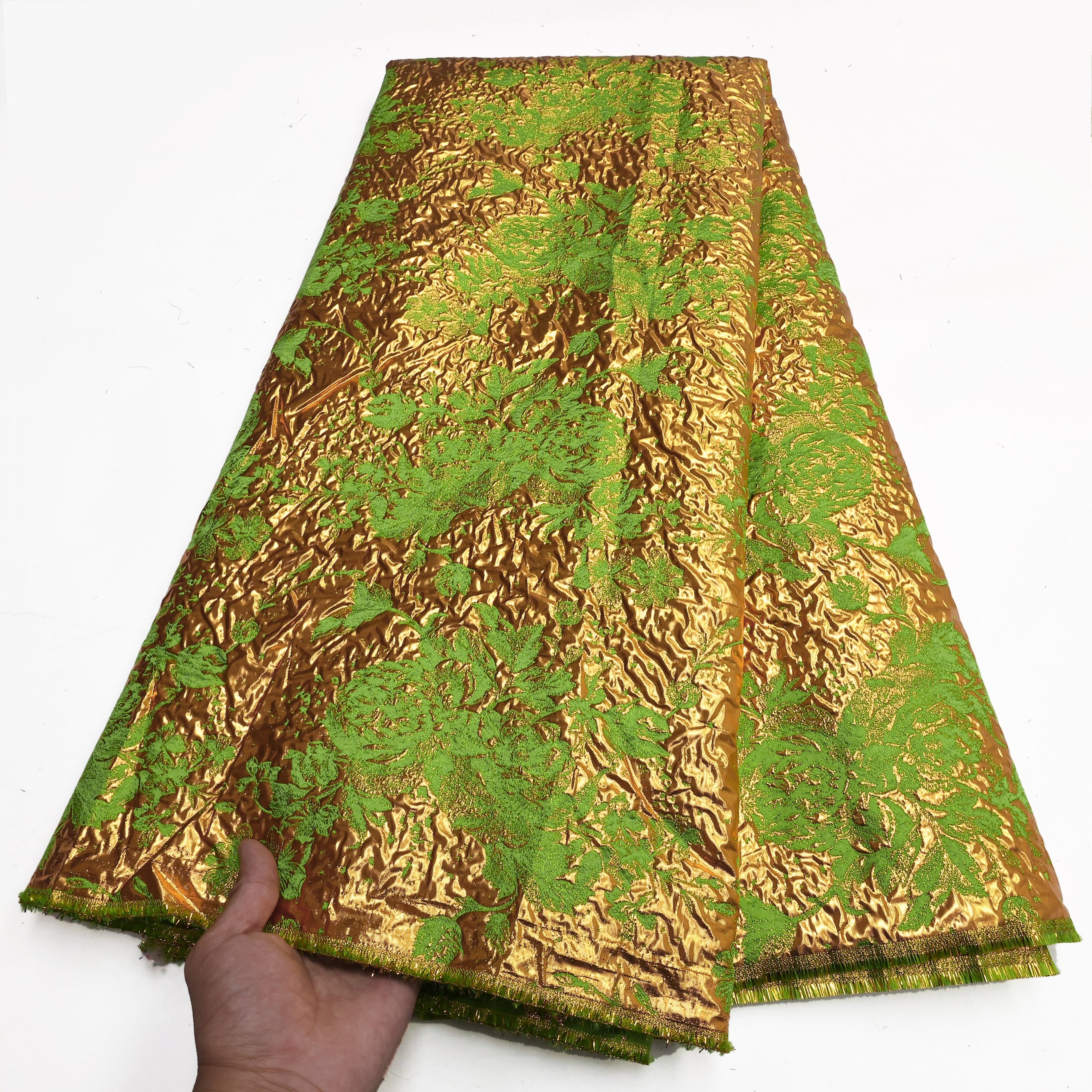 NI.AI Soft Nigerian Lace Fabric Latest Brocade Lace African Jacquard Tule Lace Fapric For Dress Wedding