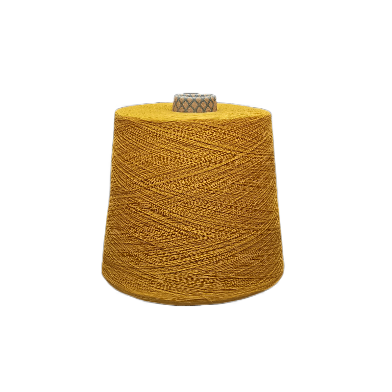 100% Cotton 21S Combed Tight-knit Cellox Yellow 16NM-80NM Space Dyed Yarn Fabric For Hand Knitting Weaving Sewing Embroidery