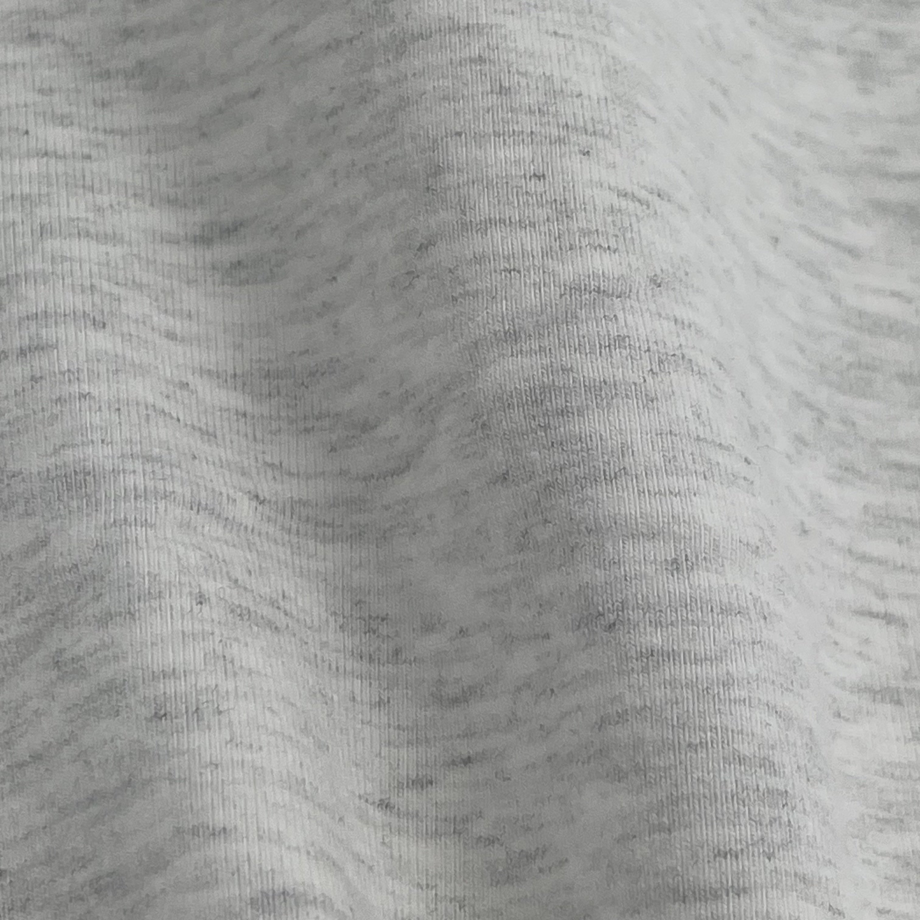 Grey combed cotton of plain knitted fabric 32S+70D