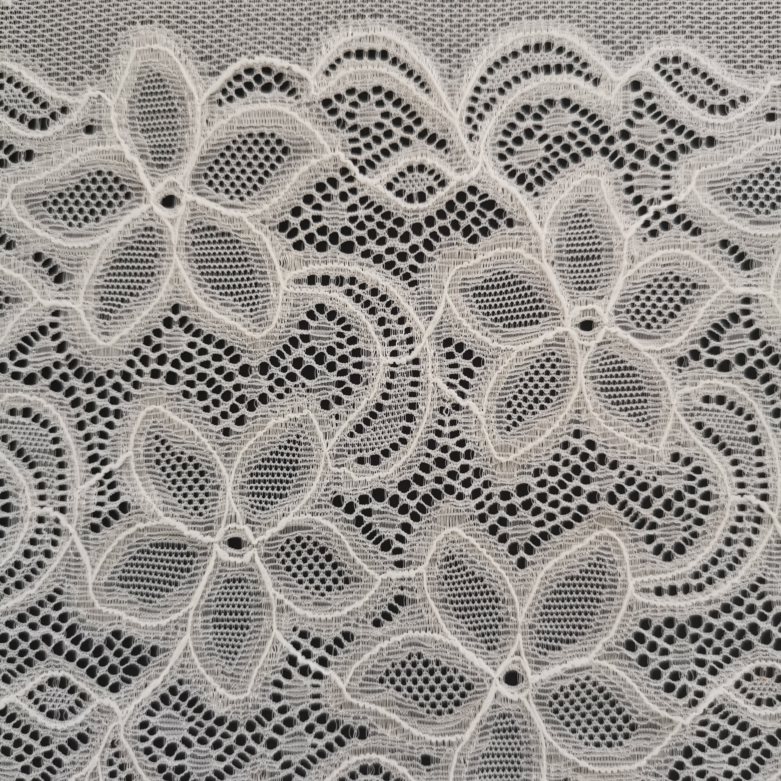 2021 18.5cm fuzhou jingshengtong cord lace knitting fabric