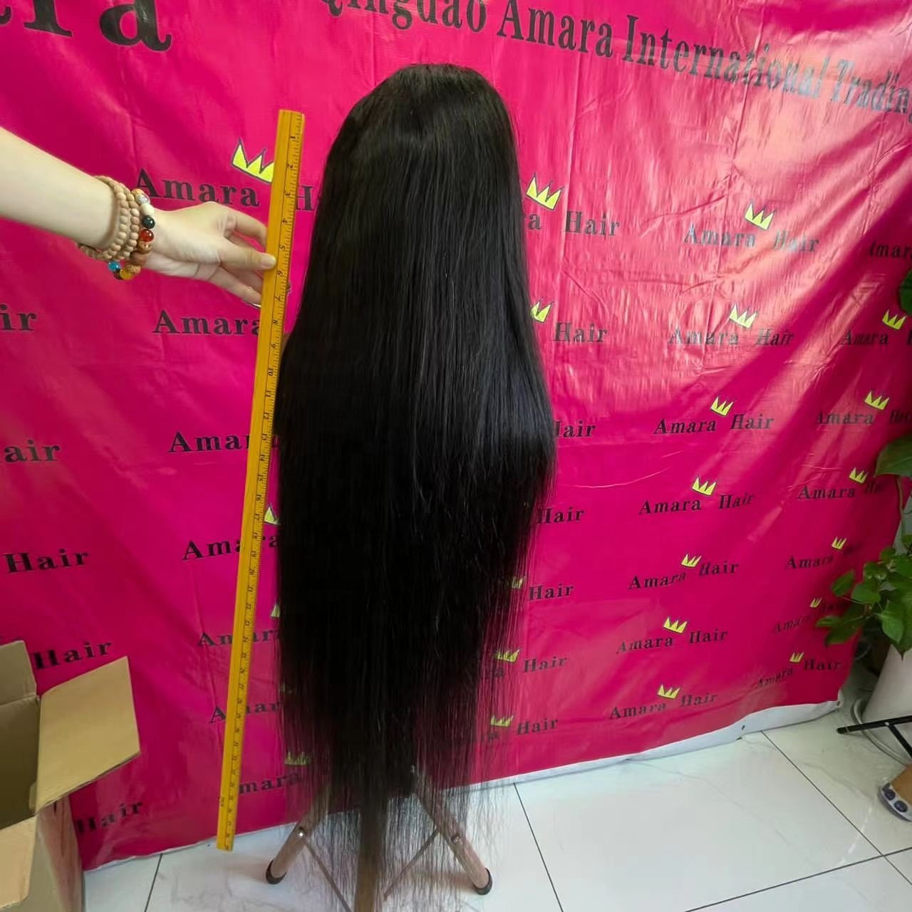 Amara best hot selling human hair wigs full frontal 40inch real hd lace wig raw indian human hair 360 wig pre plucked in stock
