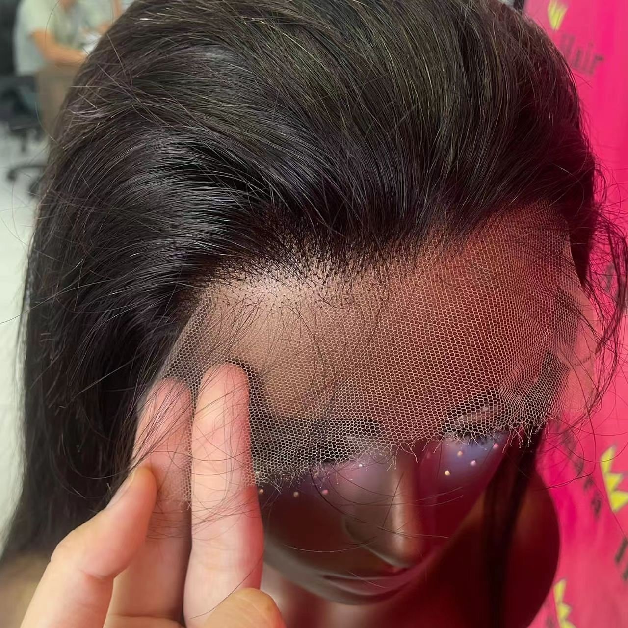 Amara best hot selling human hair wigs full frontal 40inch real hd lace wig raw indian human hair 360 wig pre plucked in stock
